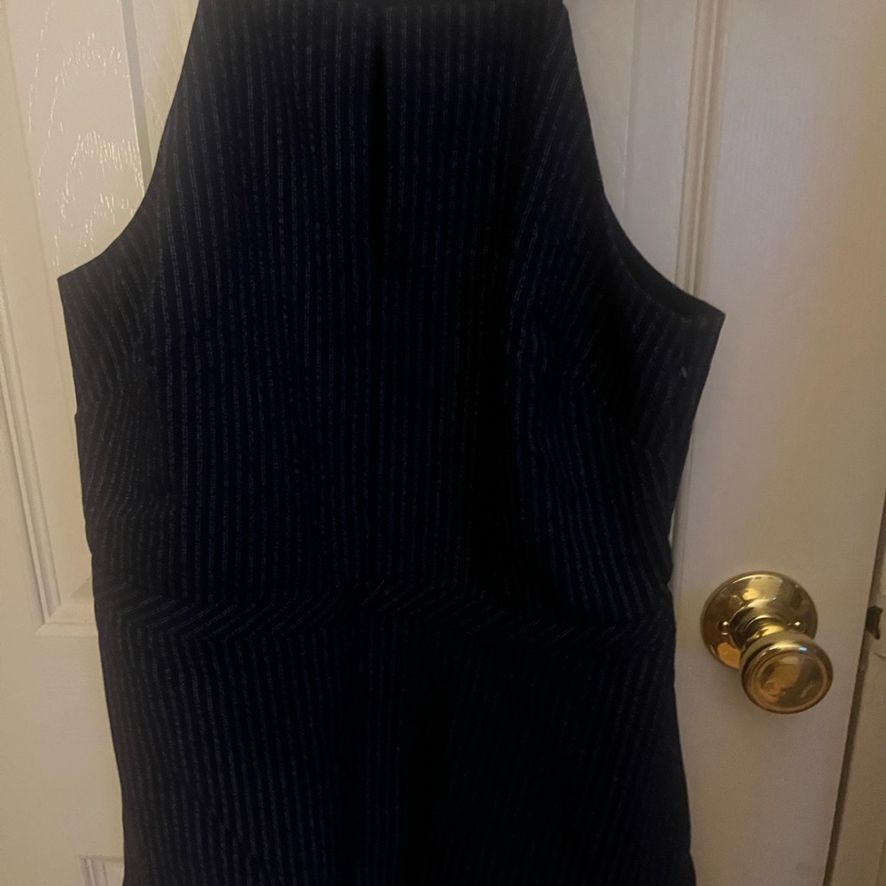 Banana Republic Navy One Shoulder Dress